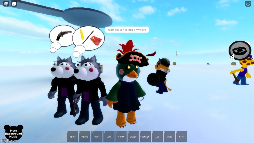 Wolf Season Is Not Anymore Imgflip - roblox anti furry
