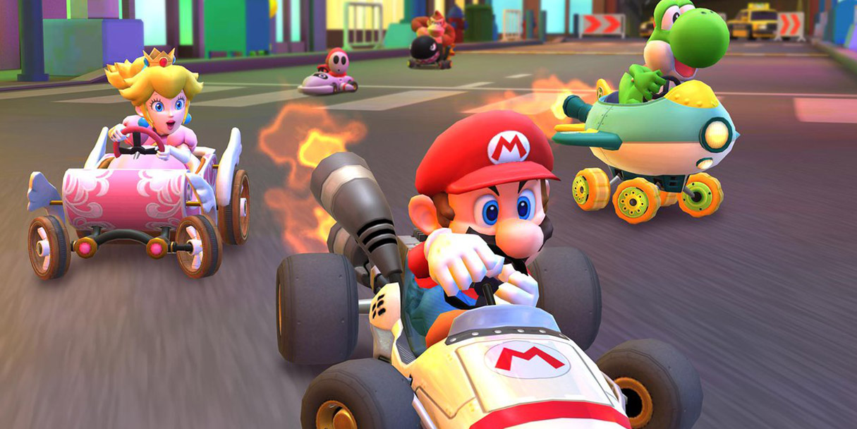 Mario Race Blank Meme Template