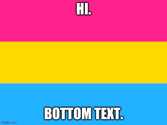 Pansexual Flag Imgflip 3969