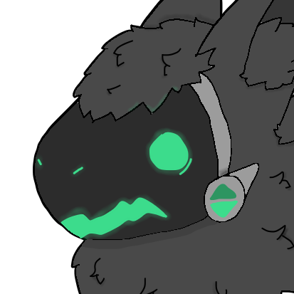 High Quality Spooked Emerald Protogen Blank Meme Template