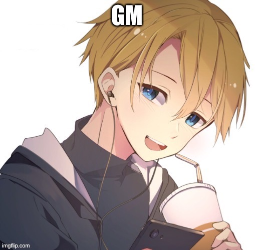 E | GM | image tagged in anime cookie | made w/ Imgflip meme maker