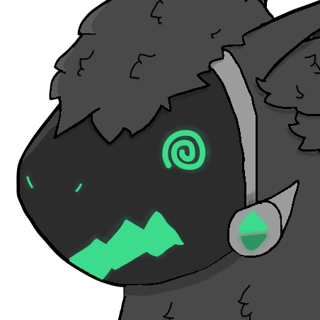 Emerald Protogen Sick Blank Meme Template