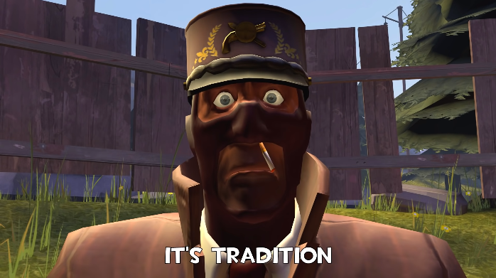 It's Tradition Blank Meme Template