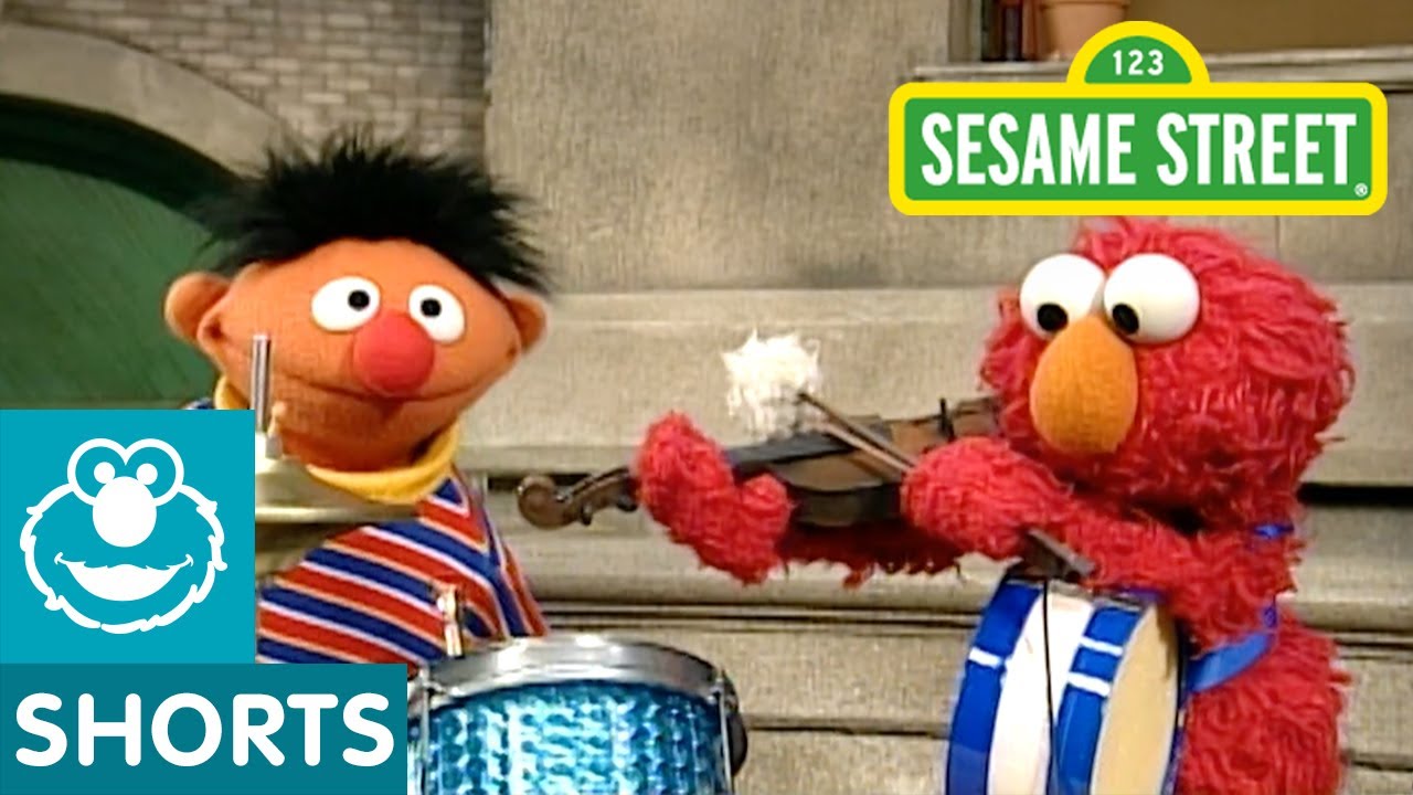 Elmo and Ernie Blank Meme Template