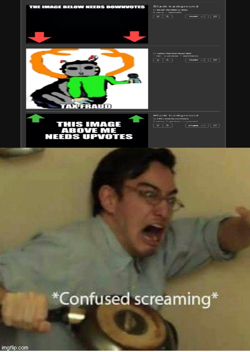 ??? | image tagged in confused screaming | made w/ Imgflip meme maker