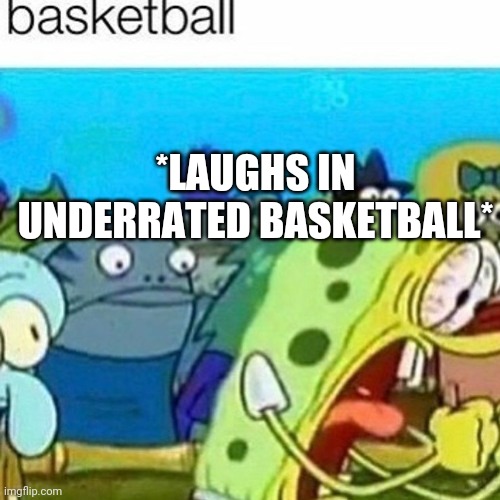 *LAUGHS IN UNDERRATED BASKETBALL* | made w/ Imgflip meme maker