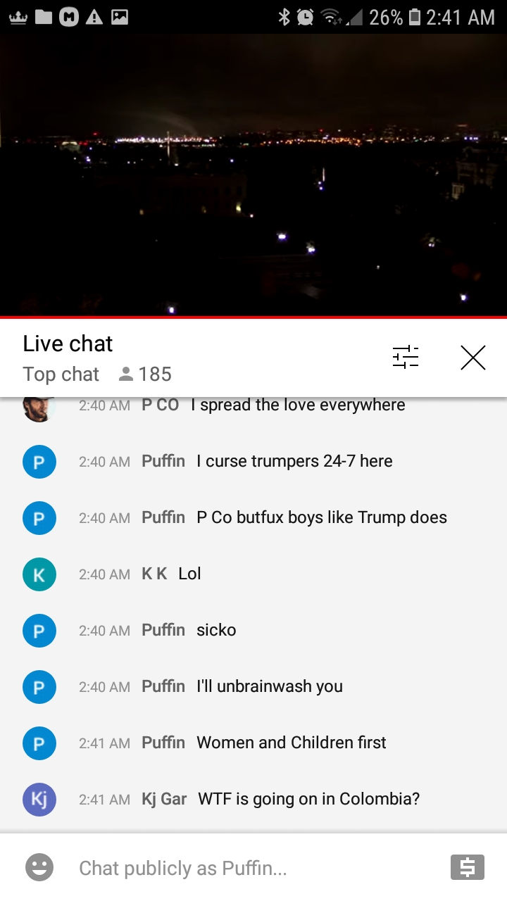 High Quality Early AM puffin vs EarthTV Livechat terrorists 5-5-21 46 Blank Meme Template