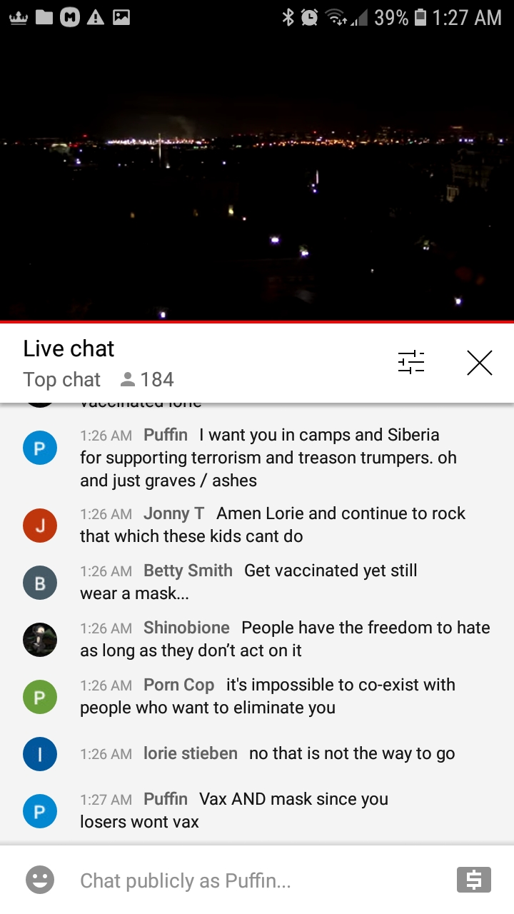 Early AM puffin vs EarthTV Livechat terrorists 5-5-21 92 Blank Meme Template