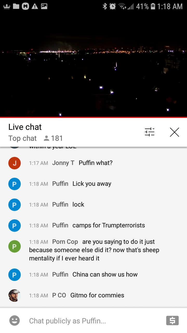 Early AM puffin vs EarthTV Livechat terrorists 5-5-21 108 Blank Meme Template