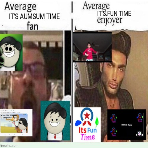 Average Fan Vs Enjoyer Meme Template - Meme Templates