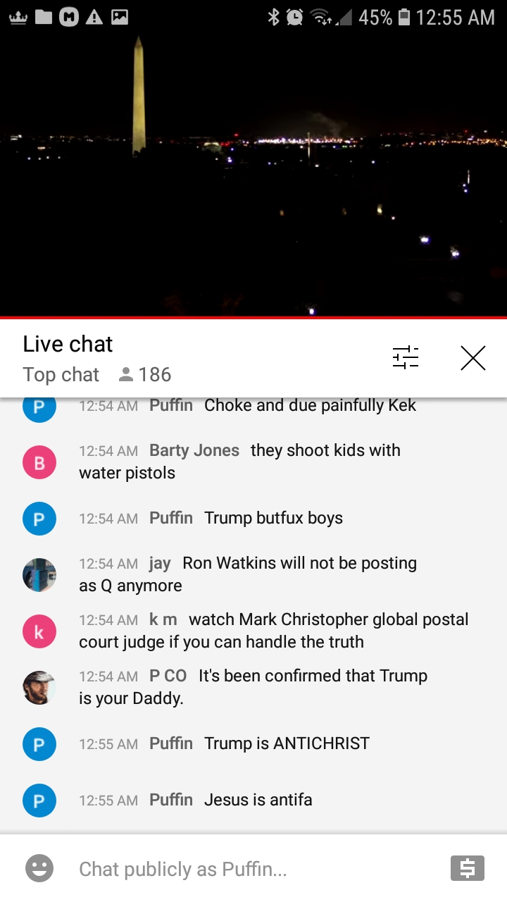 Early AM puffin vs EarthTV Livechat terrorists 5-5-21 133 Blank Meme Template