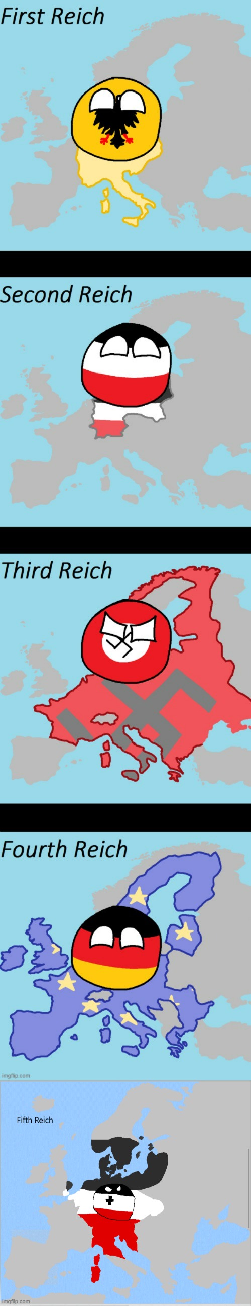 The Fifth Reich of Germany | image tagged in germany,empire,reich | made w/ Imgflip meme maker