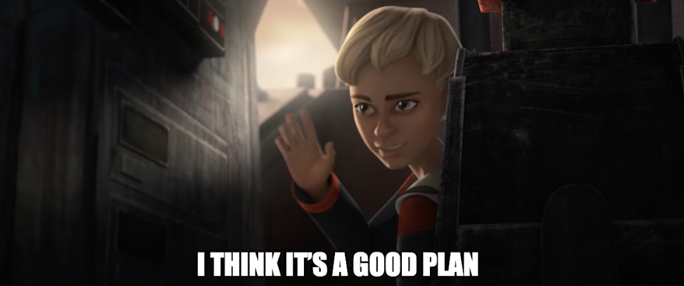 High Quality I think it’s a good plan Blank Meme Template