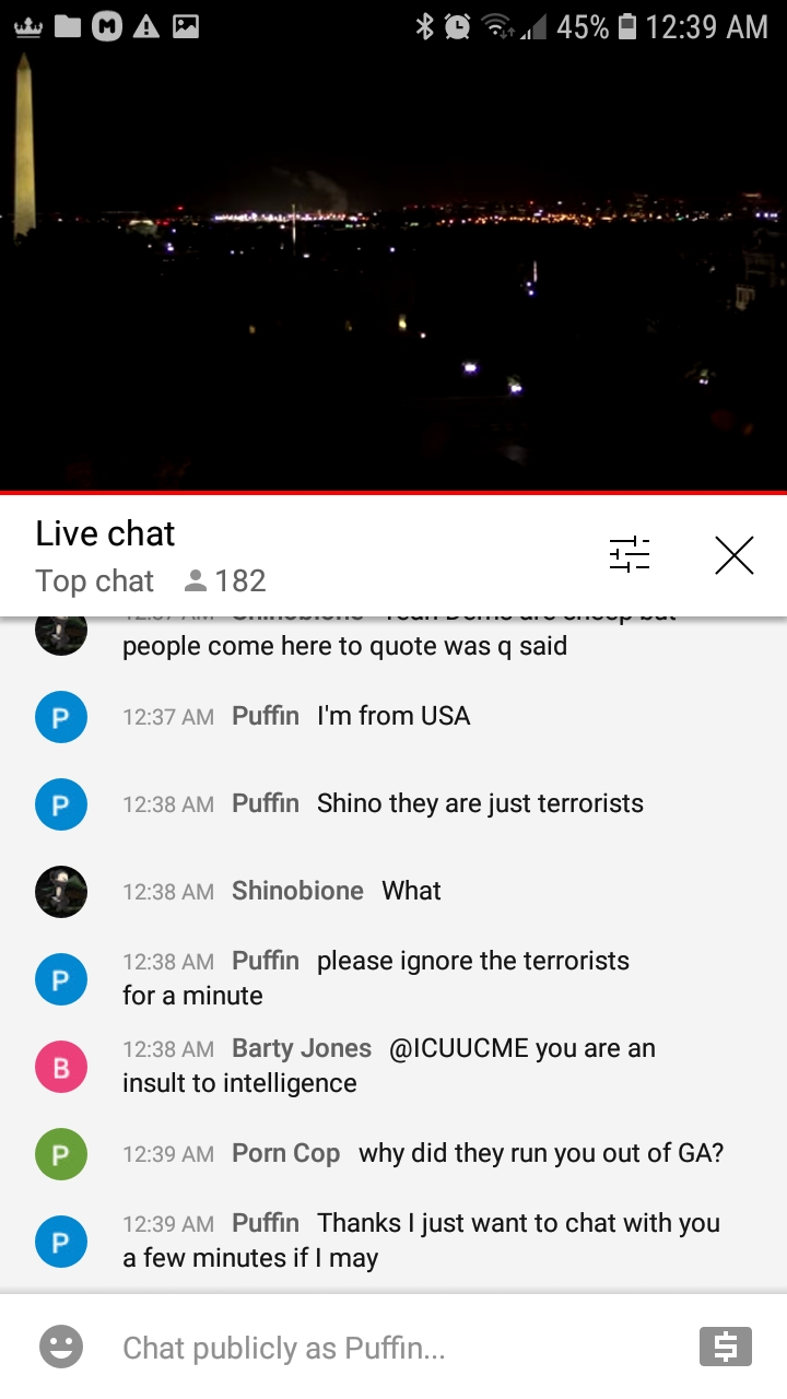 Early AM puffin vs EarthTV Livechat terrorists 5-5-21 165 Blank Meme Template