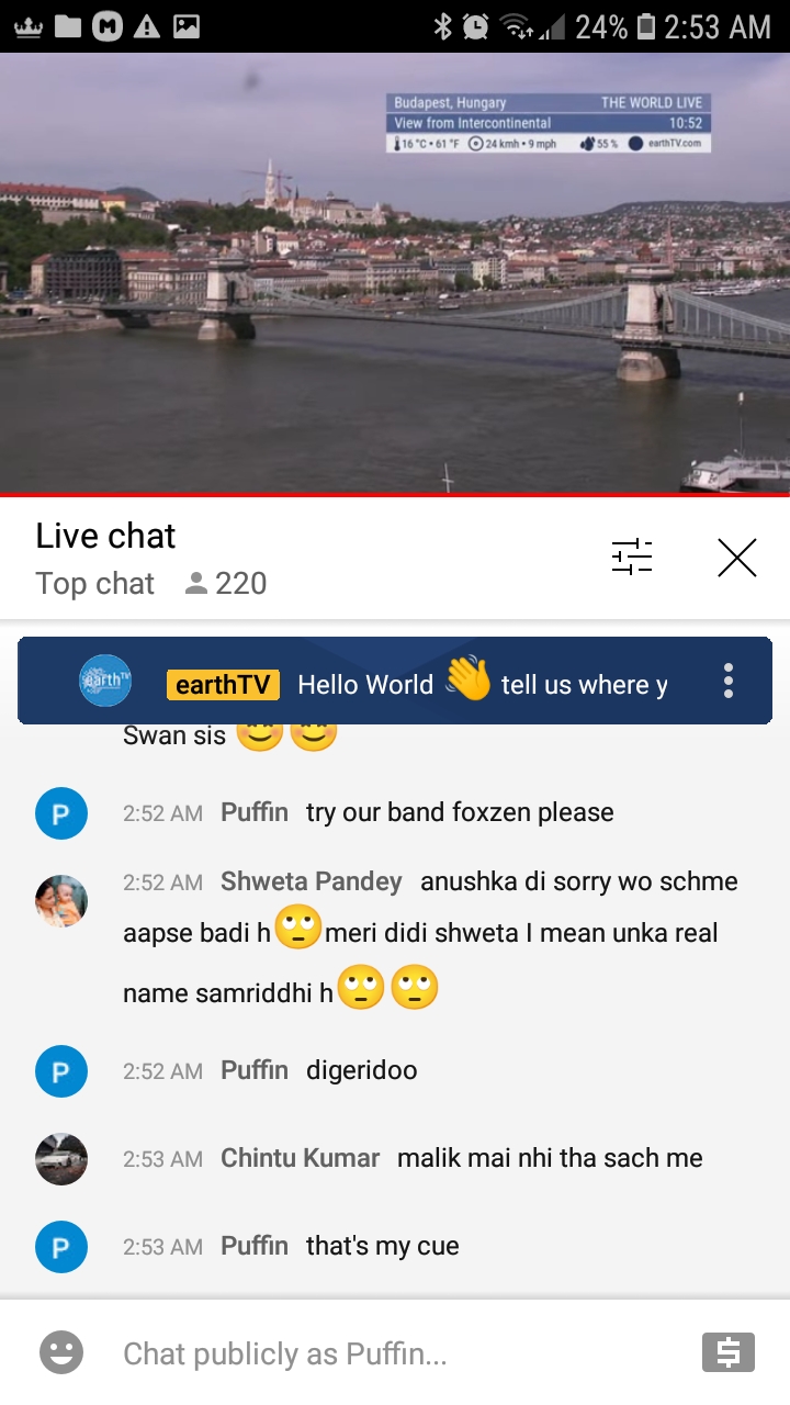 Foxzen Ad EarthTV World Livechat 1 Hungary Blank Meme Template