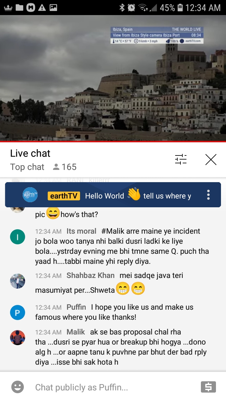 Foxzen Ad EarthTV World Livechat 3 Spain Blank Meme Template