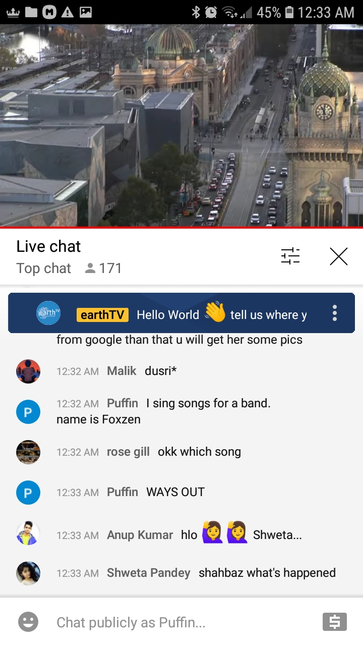 Foxzen Ad EarthTV World Livechat 5 Blank Meme Template
