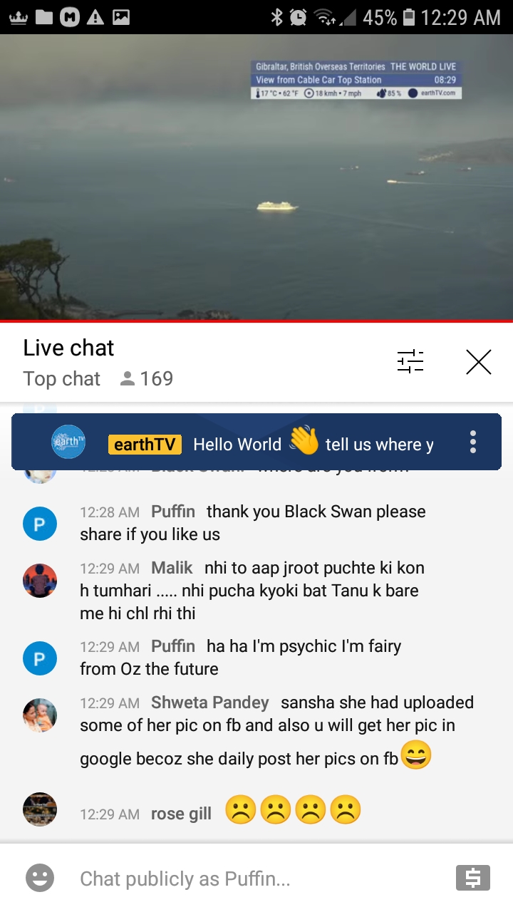 Foxzen Ad EarthTV World Livechat 6 Gibraltar Blank Meme Template