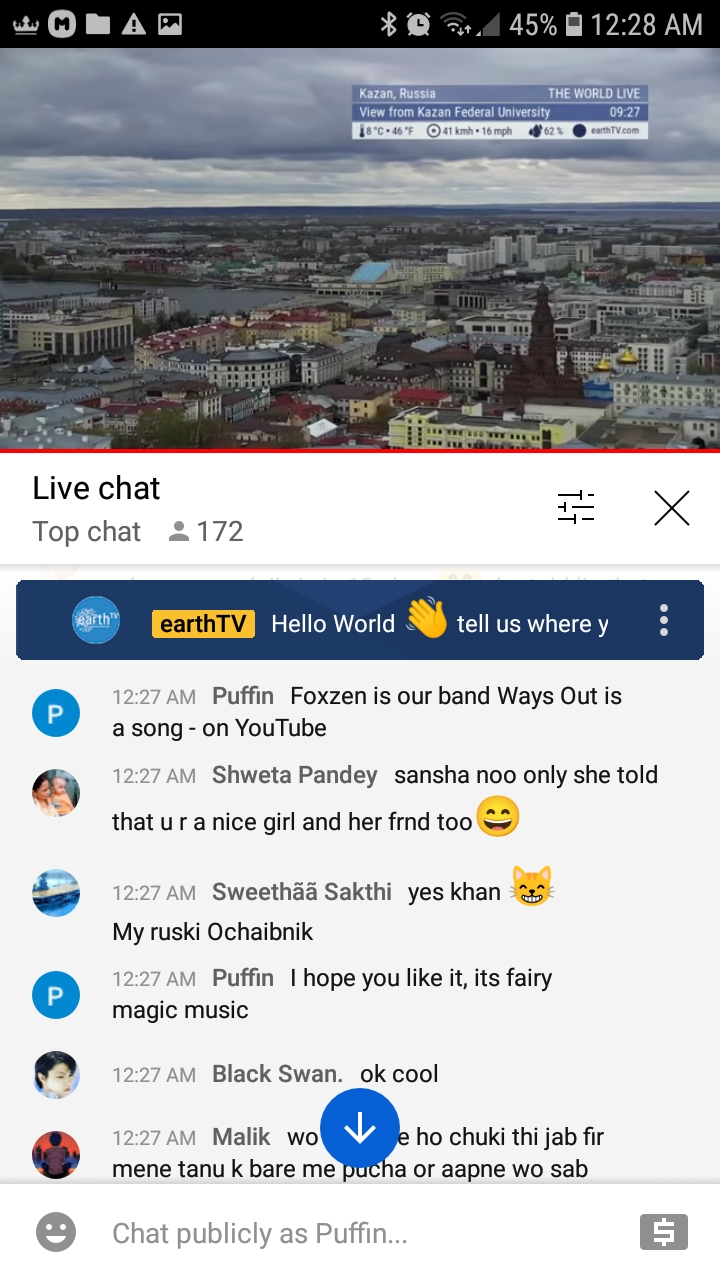 Foxzen Ad EarthTV World Livechat 8 Russia Blank Meme Template