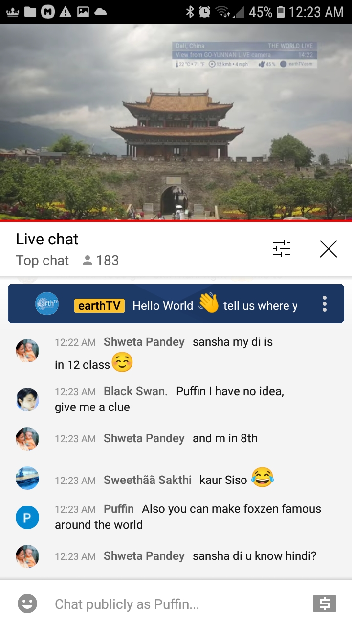 Foxzen Ad EarthTV World Livechat 14 China Blank Meme Template