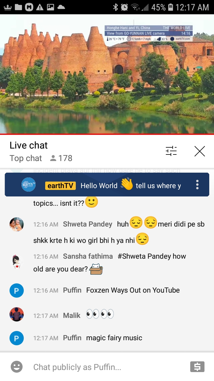 Foxzen Ad EarthTV World Livechat 18 Yi China Blank Meme Template