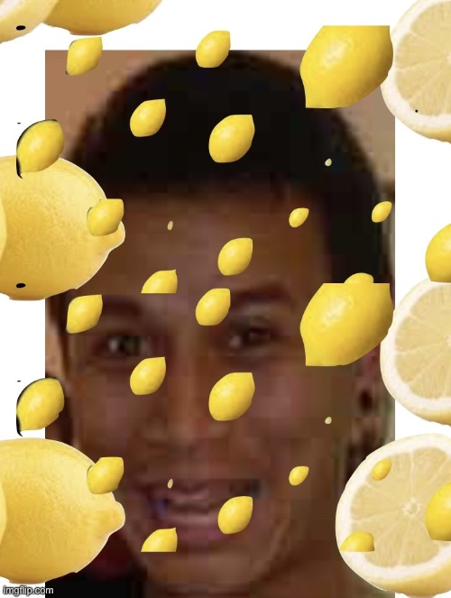 Something my friend made a while ago | image tagged in lemon fred | made w/ Imgflip meme maker