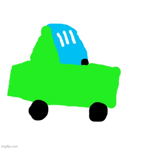 Green car | image tagged in memes,blank transparent square | made w/ Imgflip meme maker