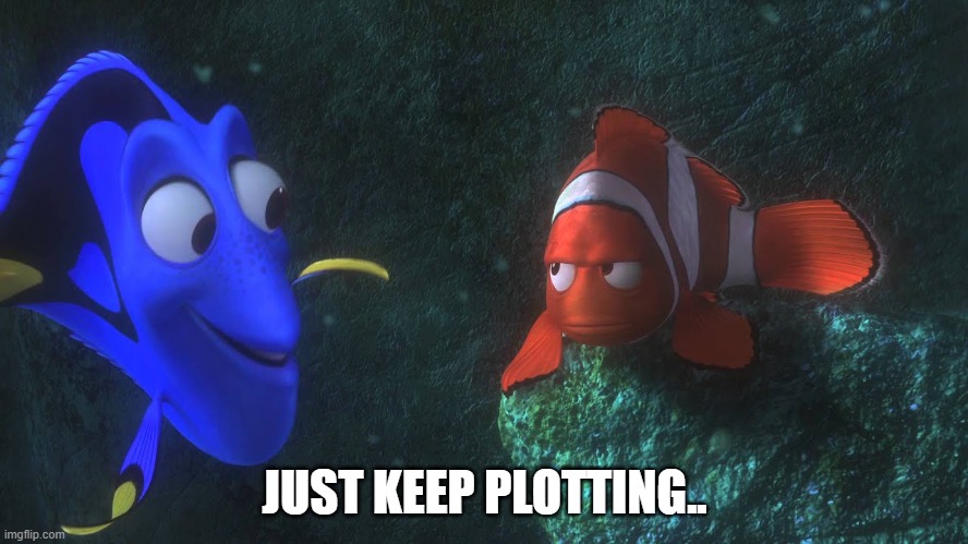 JUST KEEP PLOTTING.. | made w/ Imgflip meme maker