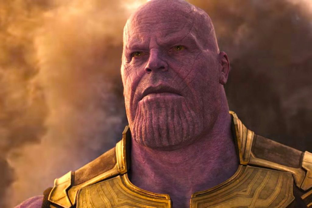 High Quality Thanos from Marvel Movies Blank Meme Template