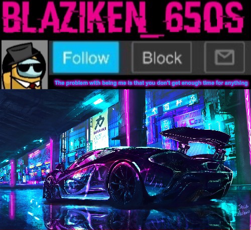 Blaziken_650s announcement template V6 Blank Meme Template