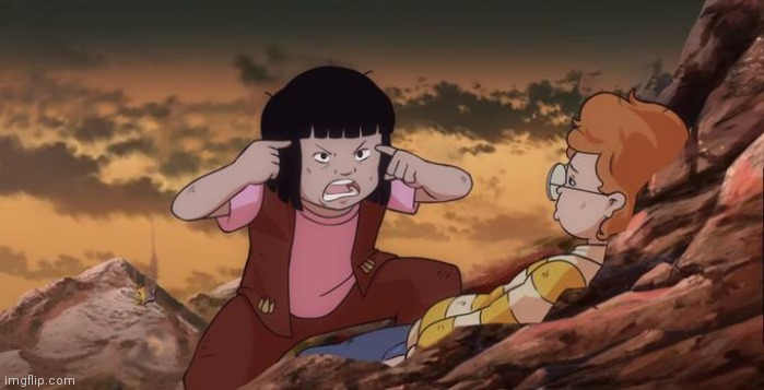 THINK, ARNOLD! A NORMAL FIELD TRIP?! WITH THE FRIZZ?! | image tagged in funny,memes,funny memes,oh wow are you actually reading these tags | made w/ Imgflip meme maker