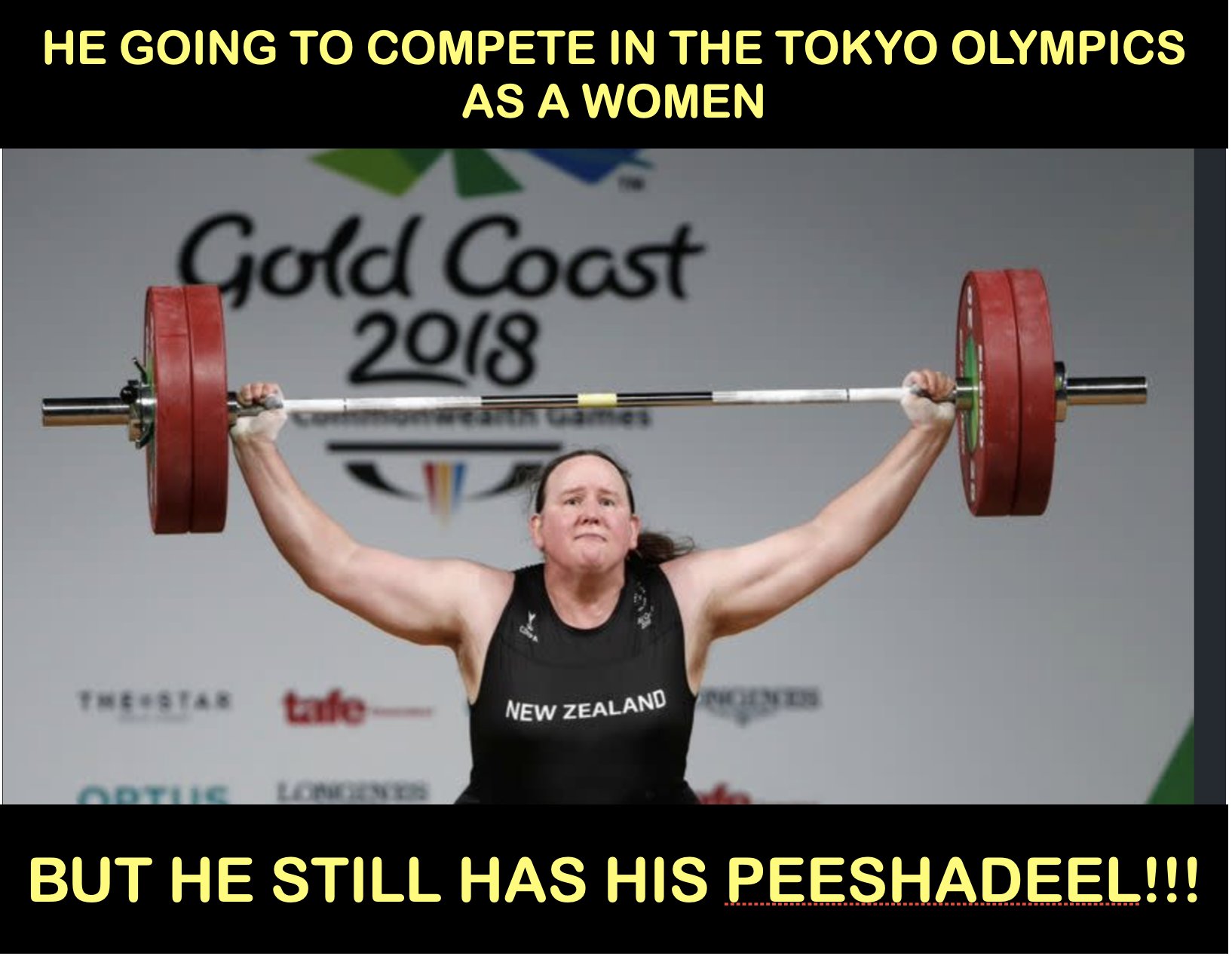 Tokyo Olympics Blank Meme Template
