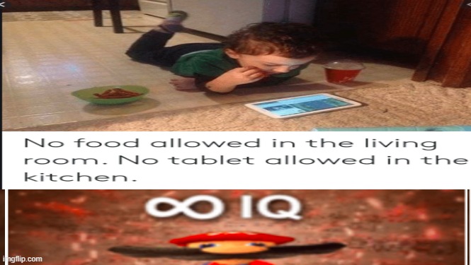 Iq of Kings | image tagged in infinite iq,mario | made w/ Imgflip meme maker