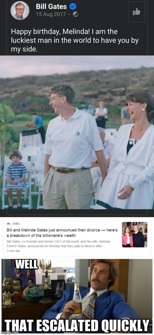 She about to be the richest woman in the world | image tagged in bill gates,divorce | made w/ Imgflip meme maker