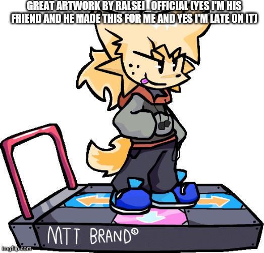Ms Night Funkin theONLYrandomdoggo But I Made Him Kapi This Time | GREAT ARTWORK BY RALSEI_OFFICIAL (YES I'M HIS FRIEND AND HE MADE THIS FOR ME AND YES I'M LATE ON IT) | image tagged in ms night funkin theonlyrandomdoggo but i made him kapi this time | made w/ Imgflip meme maker
