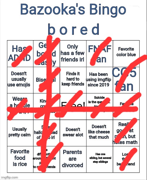 DOUBLE BINGO | image tagged in o | made w/ Imgflip meme maker