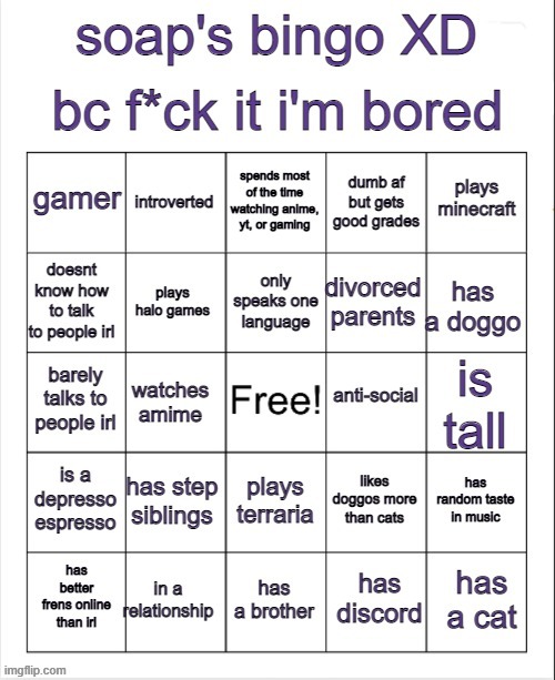 imma just post this again bc no one did it and im b o r e d lol | made w/ Imgflip meme maker