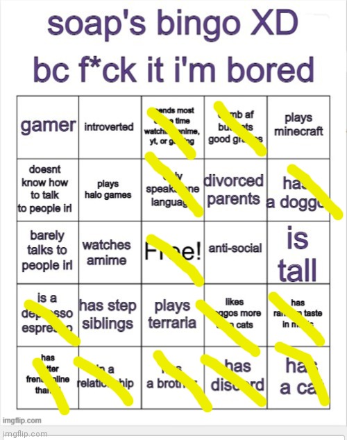 B i n g o | made w/ Imgflip meme maker