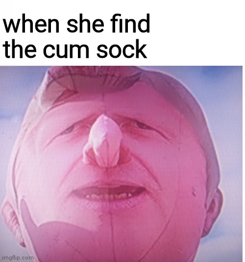 Boris balloon | when she find the cum sock | image tagged in boris johnson,funny | made w/ Imgflip meme maker