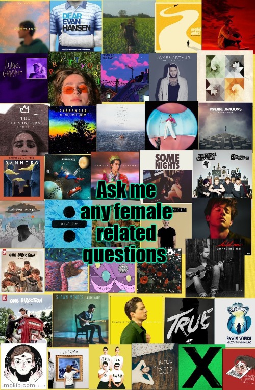 I'm bored | Ask me any female related questions | image tagged in half whit memes announcement template | made w/ Imgflip meme maker