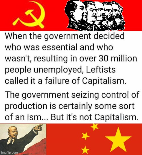 Coronapocalypse is Communism | image tagged in soviet russia meme,china flag | made w/ Imgflip meme maker
