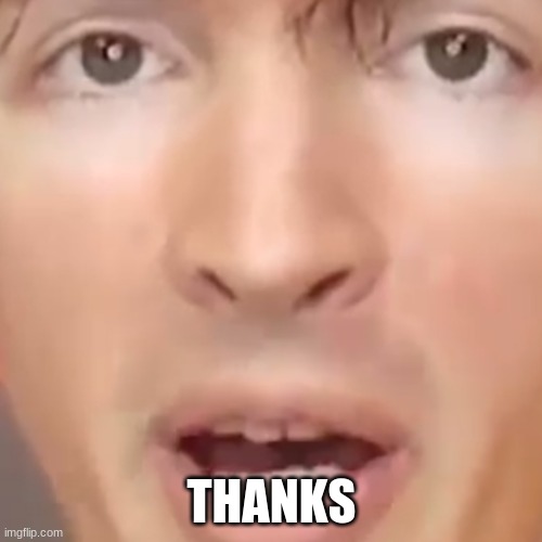 Thanks for wasting your time looking at this picture | THANKS | image tagged in simple,weird,albert,flamingo,wasting time,wasted | made w/ Imgflip meme maker