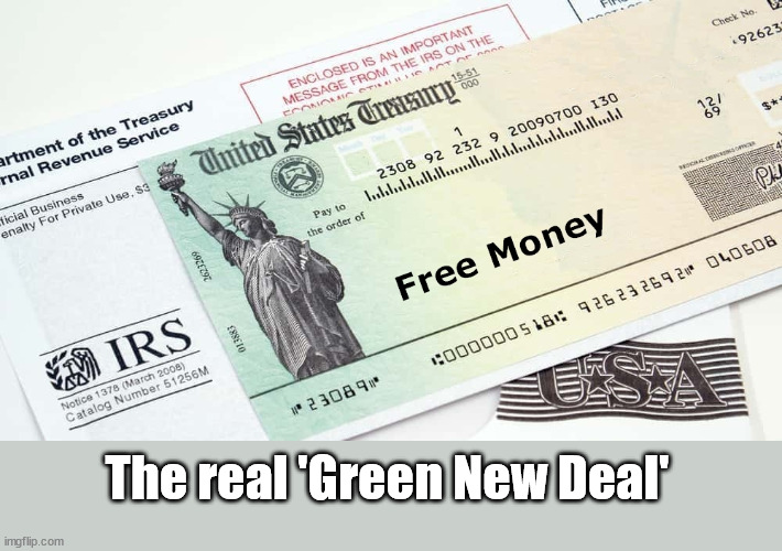 What could go wrong? | The real 'Green New Deal' | image tagged in green new deal,aoc,joe biden | made w/ Imgflip meme maker