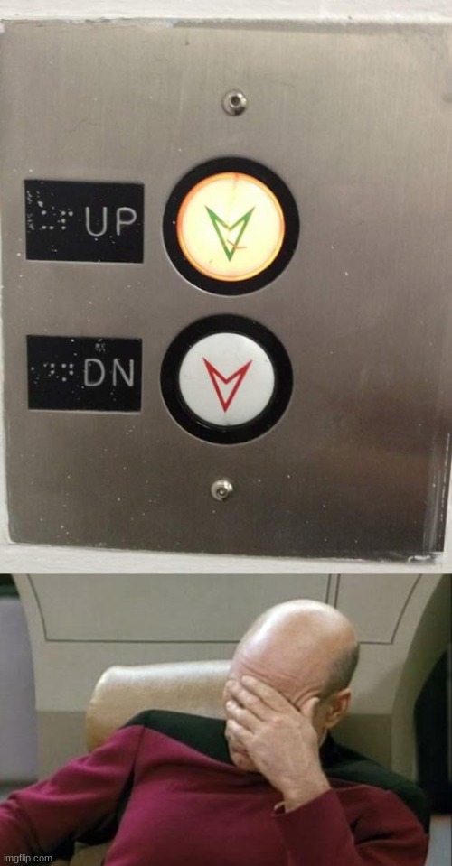 its not even spelled correctly | image tagged in memes,captain picard facepalm,elevator buttons,you had one job | made w/ Imgflip meme maker