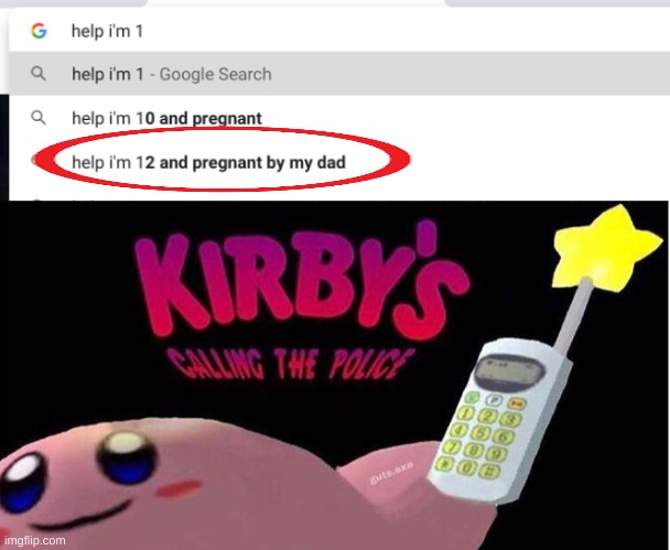 Should I be concerned? | image tagged in kirby's calling the police,superjail | made w/ Imgflip meme maker