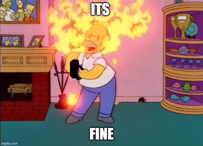 This is fine - Imgflip