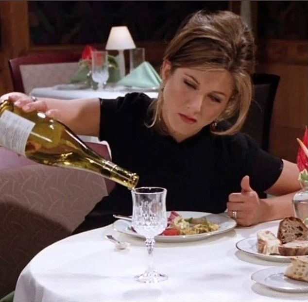 High Quality rachel pouring champagne Blank Meme Template