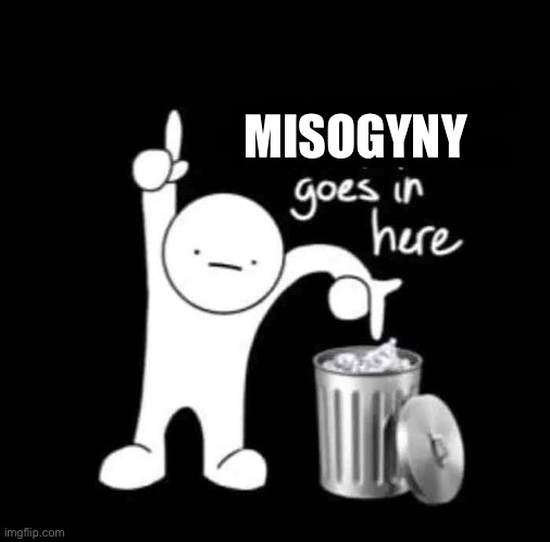 that goes in here | MISOGYNY | image tagged in that goes in here | made w/ Imgflip meme maker