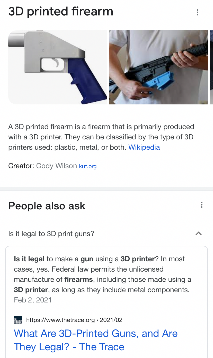 3D printed guns Blank Meme Template