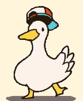 High Quality Dancing Duck Blank Meme Template